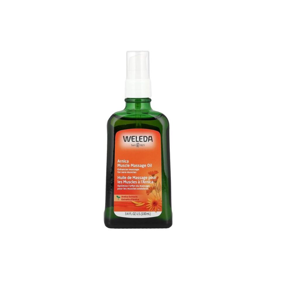 Weleda Arnica Sport Massage Oil Travel Size 3.4 oz